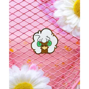 Cottonball Pin