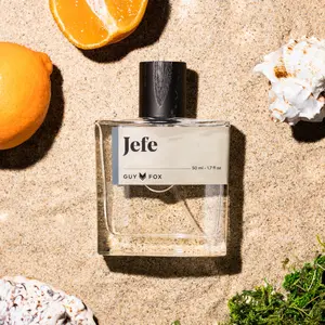 Jefe by GUY FOX - Aquatic & Fresh Fragrance with Mandarin Orange & Oakmoss - 50ml Extrait de Parfum - Made in USA