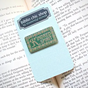 Kindred Spirit Hard Enamel Pin | Anne of Green Gables Inspired Gift