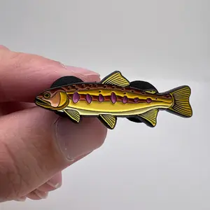 Golden Trout  - Fish Pin with Gift Box