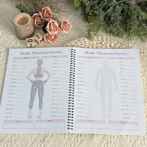 [75 Soft Challenge] Journal Planner, 75 Days Productivity & Efficiency Record Notebook, A4 Spiral Daily/Weekly/Monthly Planner Book, Office Stationery & Supplies, Holiday & Year-Round Essential