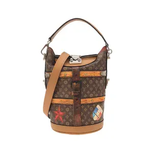 Pre-owned Louis Vuitton Canvas Shoulder Bags Monogram Duffle Bag