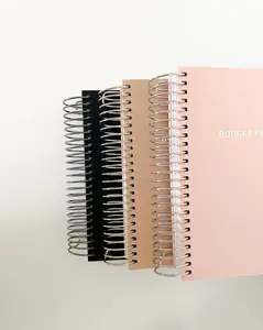Linen A5 Coil Budget Planner (UNDATED)