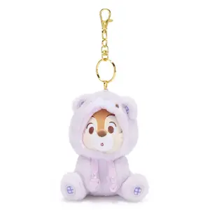Disney Store Chip in Bear Suit Plush Keychain Bag Charm – 5'' – Disney Store Japan