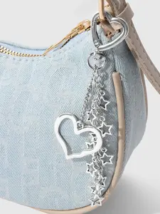 Sweet Cool Fashion Resin Bead Heart Star Charms DIY Keychain, Cute Bow Design, Perfect for Bag and Key Decoration, All Seasons Accessory