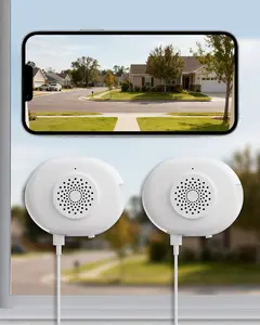 Anlapus 2-Pack A60 2K Window Security Camera,Indoor WiFi Cameras 2.4GHz/5GHz with Color Night Vision,Motion Detection,Easy Installation,Two-Way Talk,Plug-in ,Remote Viewing Home Security  #SummerVibes