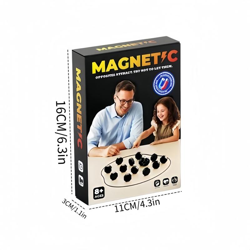 Multiplayer Party Game Magnetic Stone Board Strategy Interactive Game for Family and Group Play Strategy Board Games High Quality Longest Edge 3.4 Cm