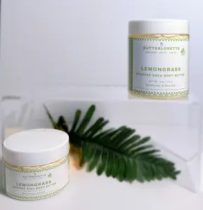 Lemongrass Whipped Shea Body Butter for Soft Skin