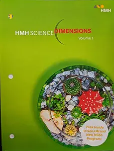 USED-HMH Science Dimensions Volume 1, Grade 5 Units 1-4, c. 2018, 9781328905420, 132890542X by HMH (Paperback)