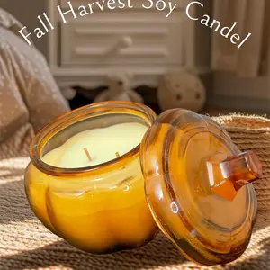 Fall Harvest Soy Candle - Perfect for Home Decor