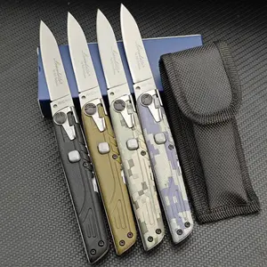 4 Styles Safety Lock Pocket Folding Knife, Compact EDC for Camping, Climbing & Outdoor Use, Gift for Men Women