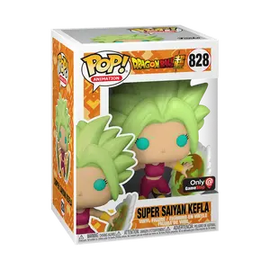 Funko Pop! Dragon Ball Super - SS Kefla #828 Exclusive (Sticker may vary) Collectible Pop Vinyl Figure