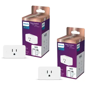 Phillips Wi-Fi Smart Plug with Voice Control 2-Pack