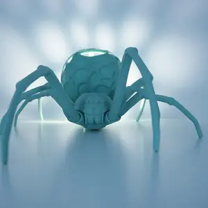 Big Bright Spider Lamp for Your Office, Table, Night Stand or Just Hang it!