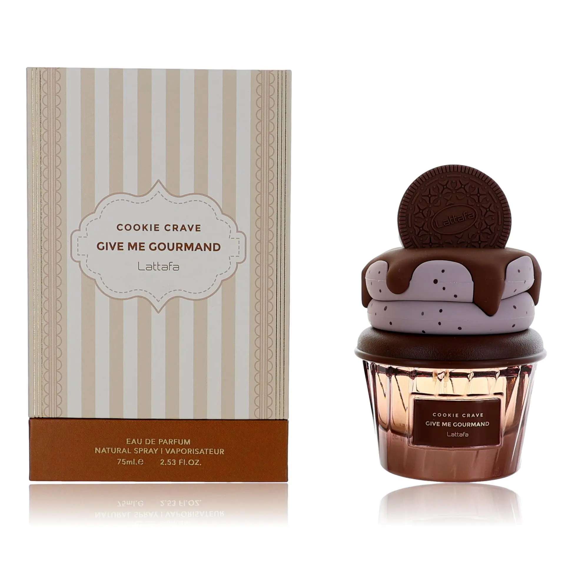 Lattafa Give Me Gourmand - Cookie Crave Unisex EDP Spray, 2.53 oz