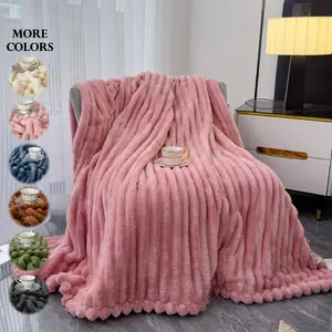 Solid Color Blanket, 1 Count Soft Comfortable Throw Blanket, Warm Blanket for Bed, Sofa, Bedroom, Living Room, Dormitory, and Travel, Lightweight Cozy Blanket