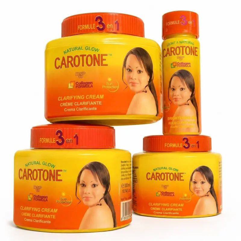 Carotone Natural Glow Formula 3 en 1 Cream (gwo bokal)