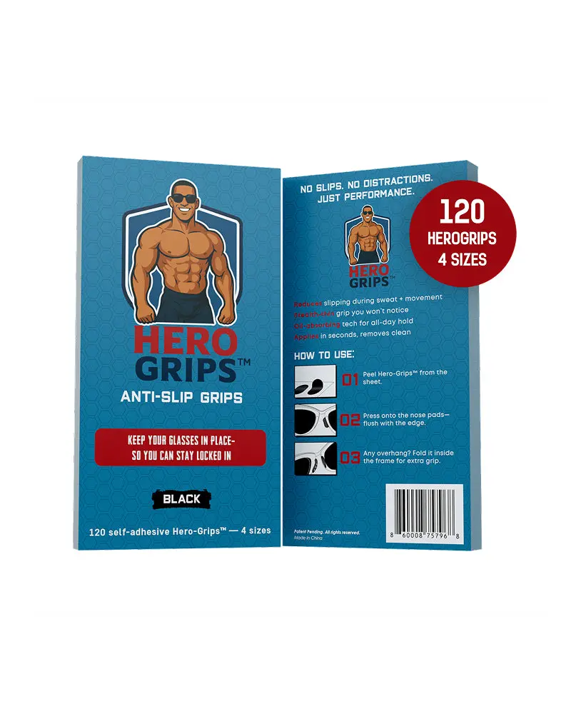 HeroGrips: Anti-Slip Grips for Glasses