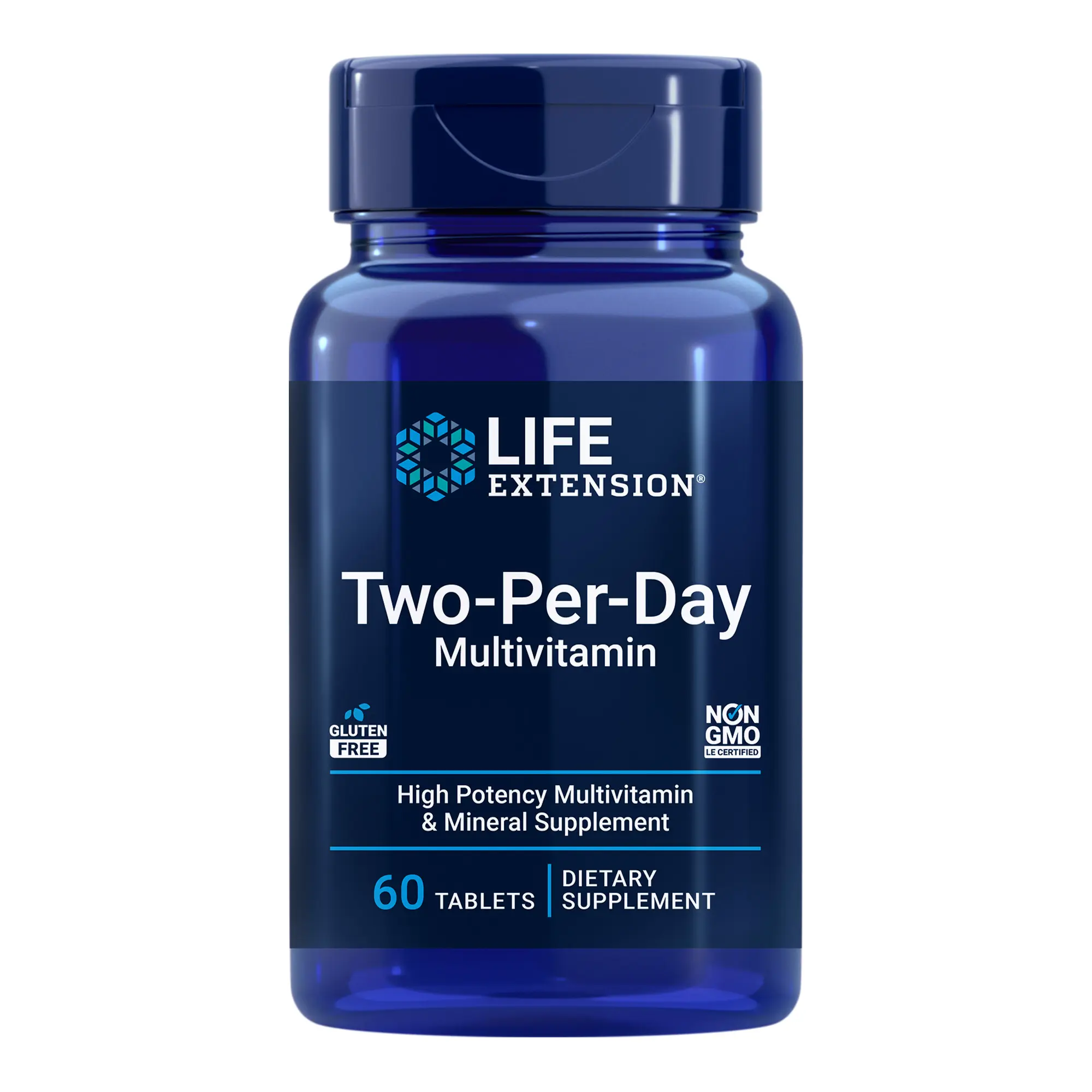 Life Extension Two-Per-Day Multivitamin 60 Tablets