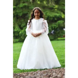 Celene Pearl Tulle Dress