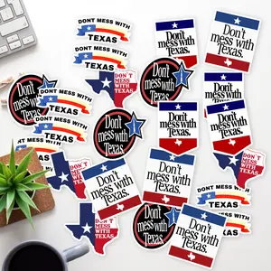 Stickers Pack 20 Pcs Dont Aesthetic Mess Bumper Bottle with Skateboard Texas Luggage Bike Laptop Car Guitar Waterproof Water Colorful Vinyl