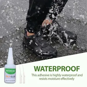 Universal Super Glue,Upgrade to Large Capacity Welding High Strength Oily Glue,with Anti Clog Cap,Waterproof Bond Seal,Plastic Glue Fast Repair and Curing,Waterproof Adhesive for Faux Leather,Wood,Plastics,Rubber