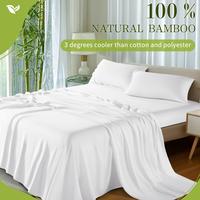100% Bamboo- White