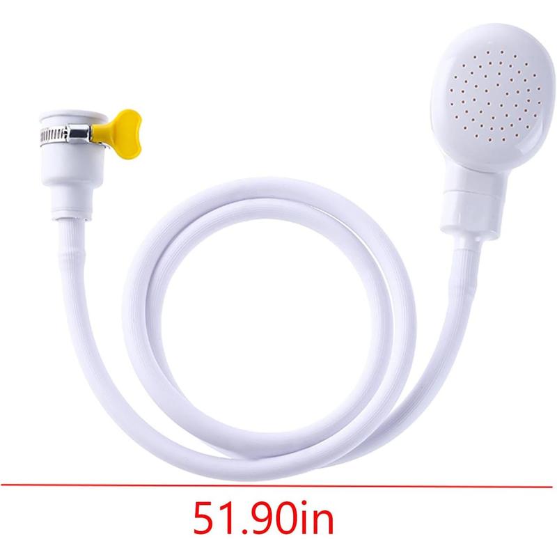 Sink Spray Rubber Hose, Sink Hose Attachment for Faucet Portable Sink Hose Faucet Sprayer, Shampoo Sprayer Hose for Dog, Pets, Bathing Baby, Washing Hair, Rinsing Vegetables.