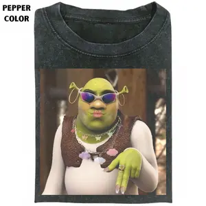 Shrek Meme Shirt, Shrek Character with Sunglasses Tee, Funny Shrek Shirt, Meme T-shirt, Shrek Fans Shirt, Cool Shrek Shirt, Gift for Men, Gift for Women, Crew Neck T-shirt, Trending T-shirt