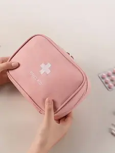 Portable First Aid Kit, Medication Storage Bag, Multi-Functional Emergency Pack, Durable Travel Medicine Organizer, Essential for Outdoor Activities, Emergency Medical Kit