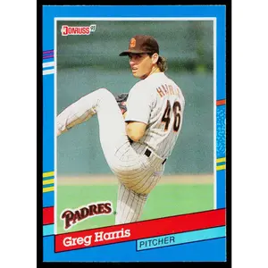 Greg Harris 1991 Donruss #131 San Diego Padres