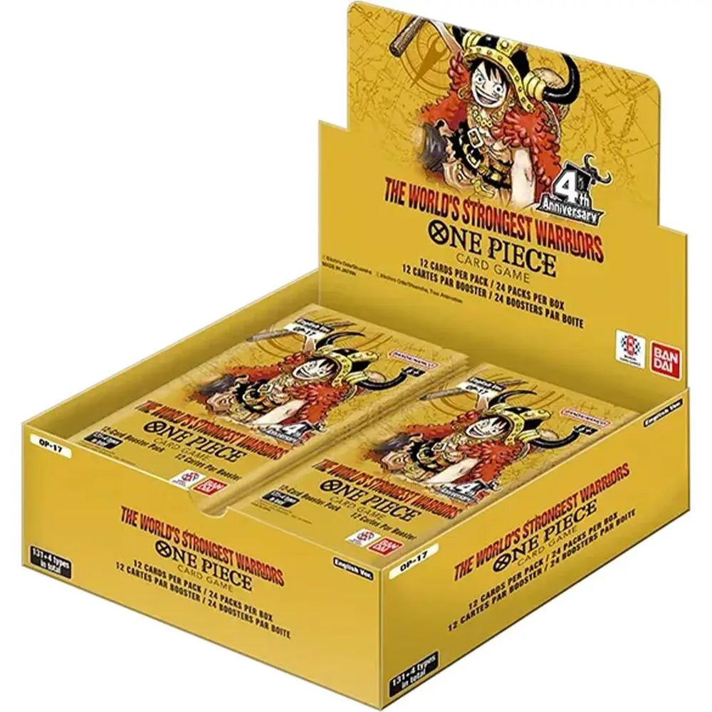 One Piece Card Game: Set 17- The World's Strongest Warriors- Booster Pack Display [OP-17]
