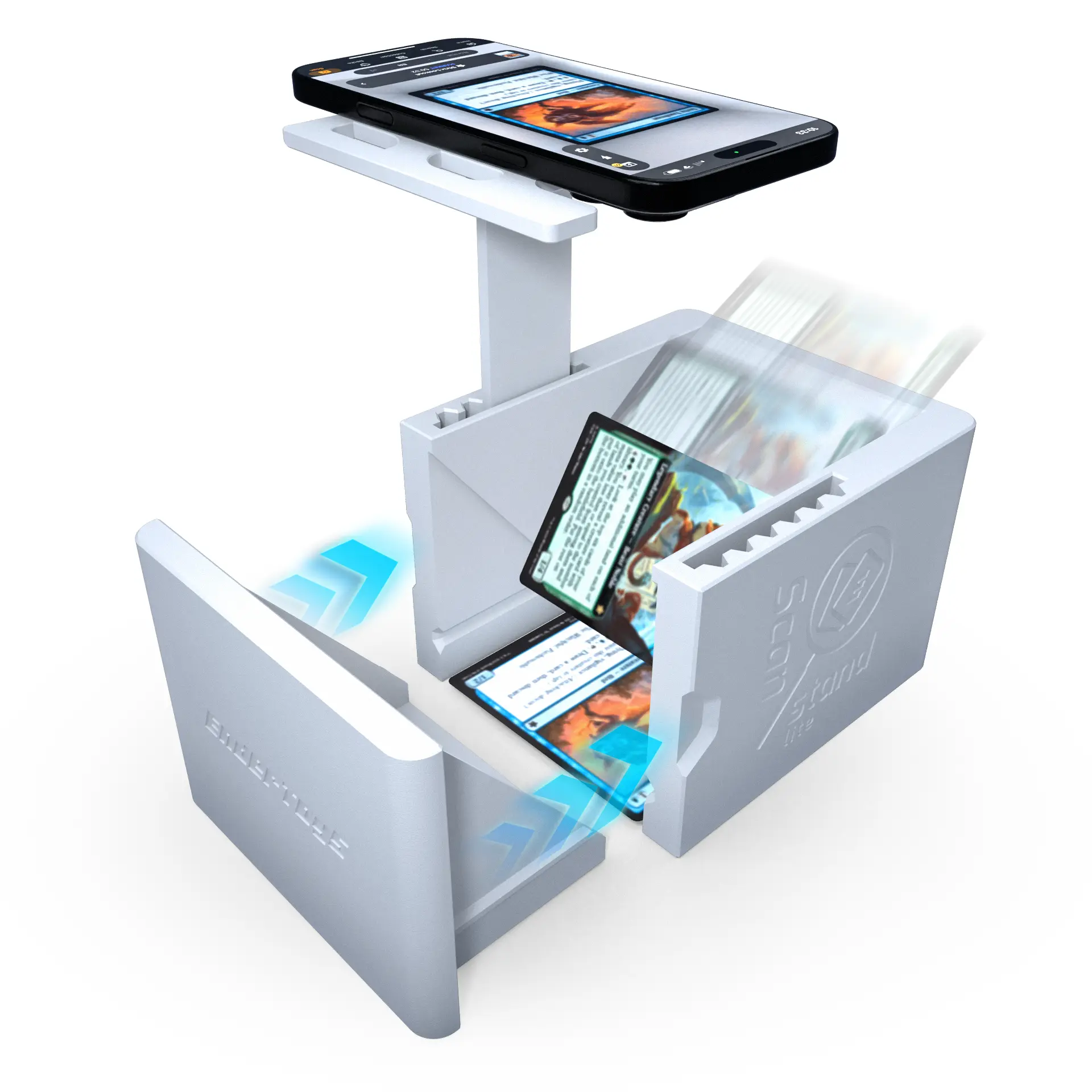 mtg card reader Amazon.com: TCG Card Scanner Phone Holder, Compatible with Standard Size  Unsleeved Trading Cards, Designed for Fast MTG Card Scanning, Works with  ManaBox App, Ideal for Quick Scans and Price Checks : Toys