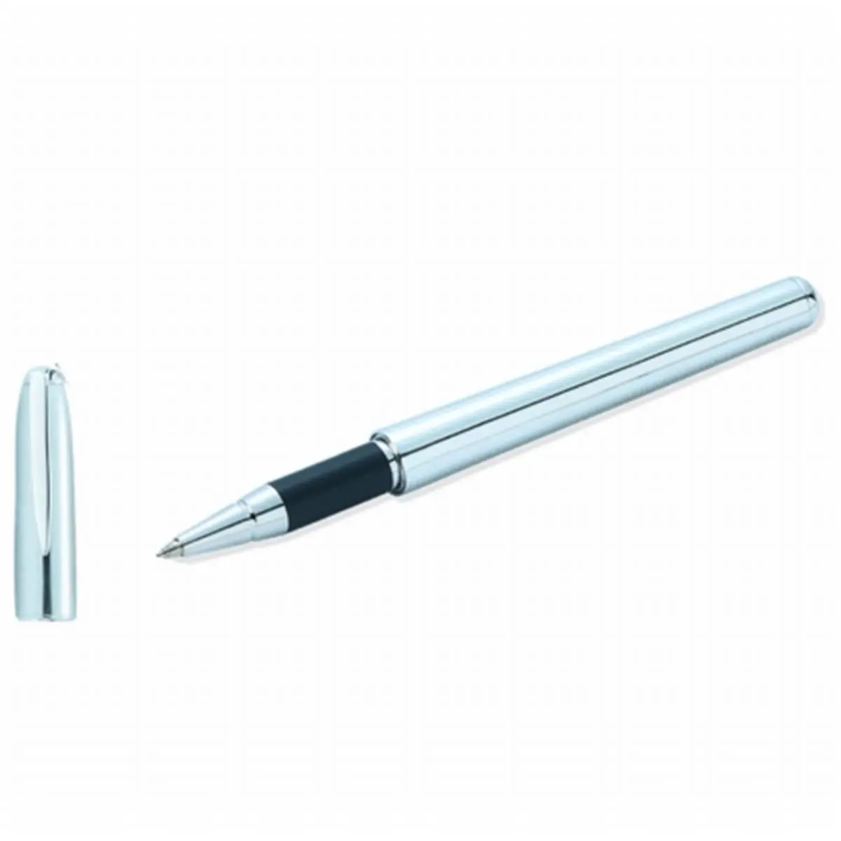Natico Originals Silver Rollerball Writing Pen, Office Stationery Writing Tool for Computers & Office Equipment Use