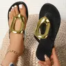 Women's Snakeskin Print Flip Flop Slides, Fashion Flip Flops, Fashionable Pu Slides, Casual Comfortable Flat Slippers for Summer, Lightweight Breathable Shoes for Daily Wear