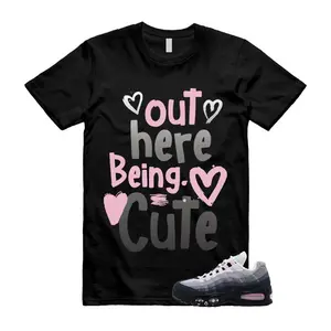 Pink Black White Sneaker Match Shirt Streetwear Graphic Tee Unisex C2 Drip Outfit
