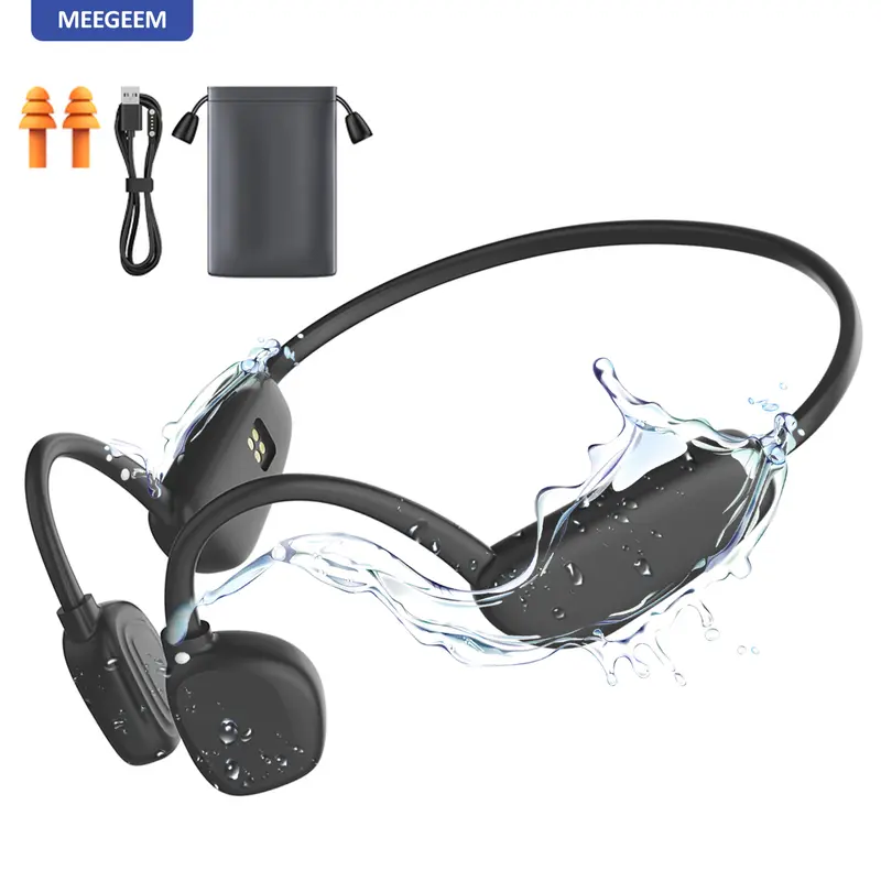 Aazon.co: FEICO Bone Conduction Wireless Open-Ear Headphones, Bluetooth 5.3 With Ic - P3 - View #9