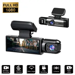 1080P dash cam, HD car camera, front-facing dash cam with night vision, continuous video recording, compact mini dash cam, enhanced road safety, vehicle monitoring essentials, no 32 memory card