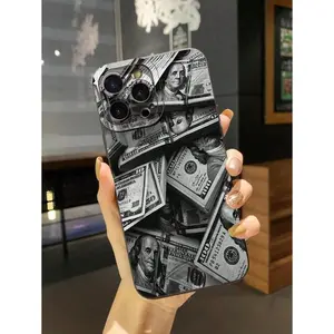 Money 1pc Shock-Proof Phone Case Suitable For IPhone17/IPhone17 Air/IPhone17 Pro/IPhone17 Pro Max/16 Pro Max/15 Pro Max/14 Pro Max/13 Pro Max/12 Pro Max/11 Pro Max Waterproof Anti-Fall Scratch Resistant