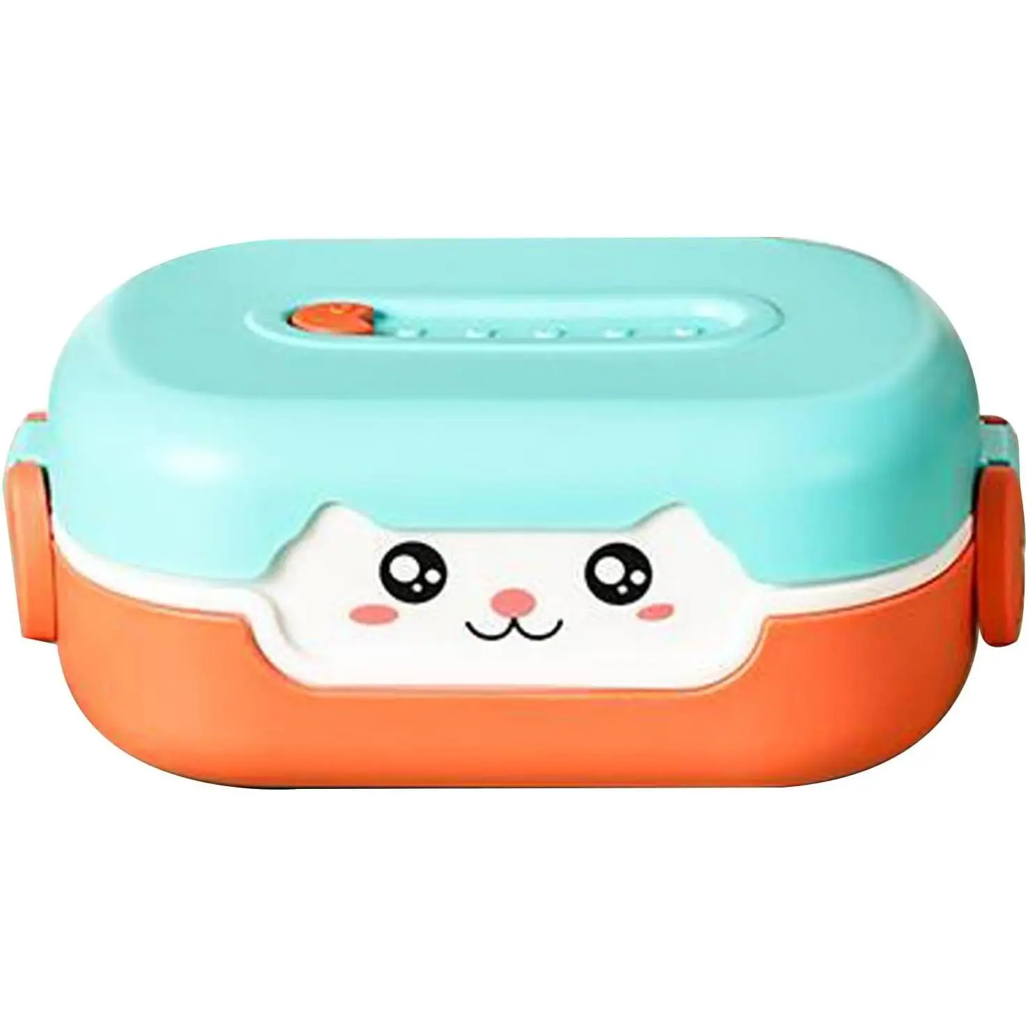 Bento Lunch Box for  -  & Snack Container for  & Adults - Dishwasher & Microwave Safe | BPA & PVC Free | Leakproof | loncheras para ninos (MIXCOLOR-A)