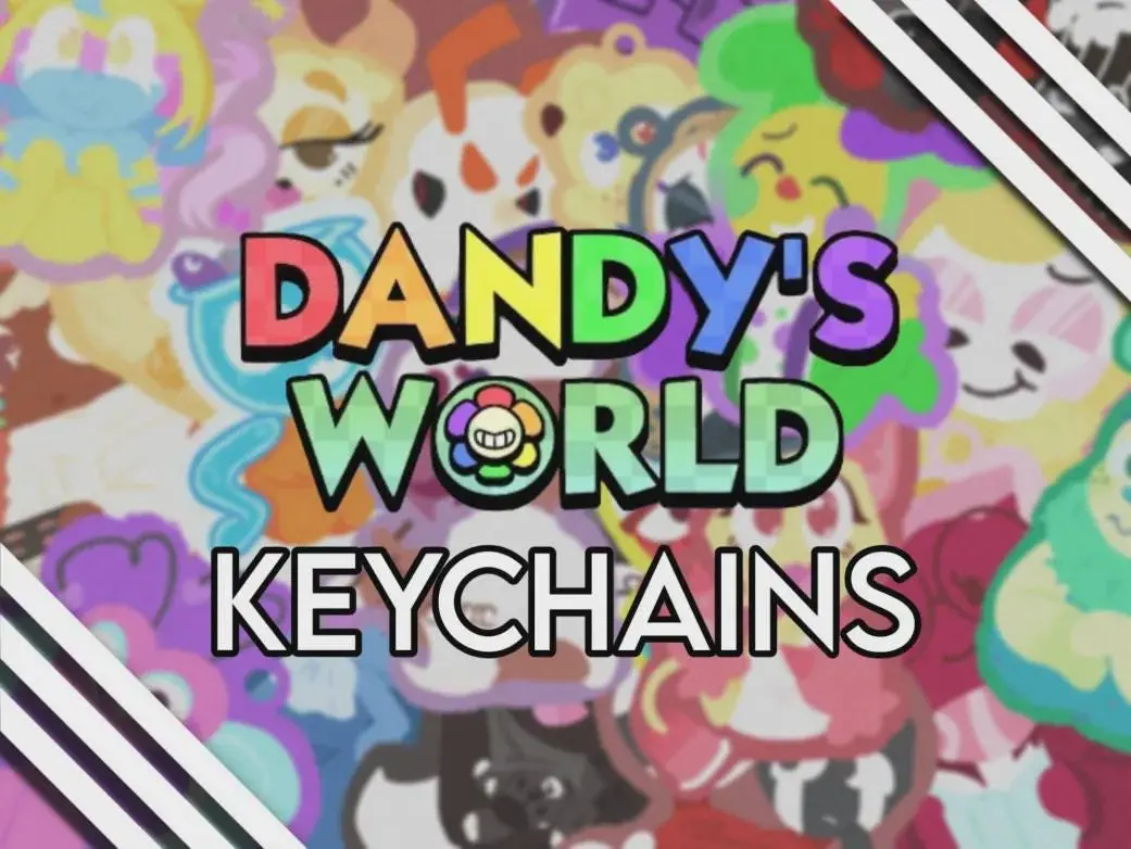 Dandy's World Toon Keychains