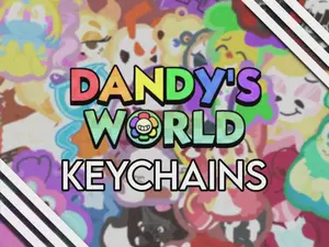 Dandy's World Toon Keychains