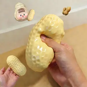 &Peanut Stress Ball Squeeze Ball Squishy Toy Buttery-Soft Feel Fidget Toy ASMR Sensory Anti Stress Toys for Kids&Adults