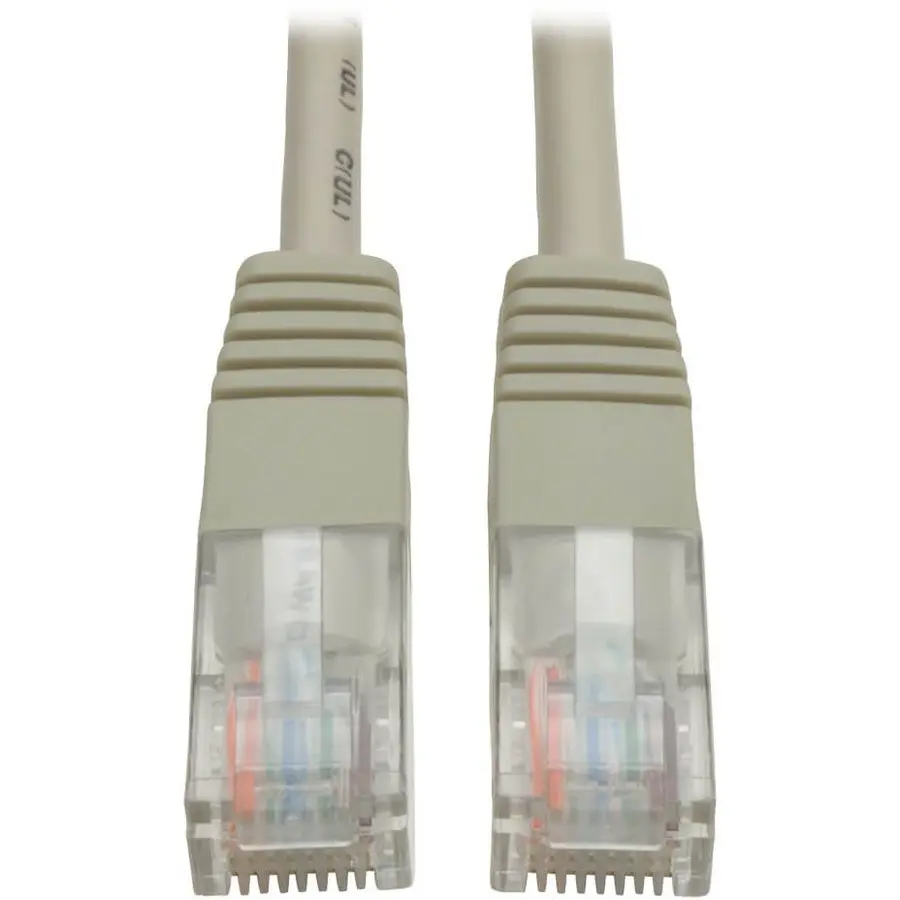 Tripp Lite 100ft Cat5e 350MHz Molded Patch Cable (RJ45 M/M) - Gray