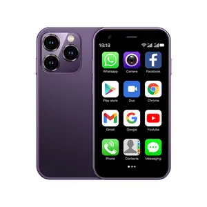 SERVO 15SE Mini Mobile Phone, 3.0" Screen, 3G WCDMA Android System, Dual SIM Standby, WiFi Hotspot, Play Store, Camera, SD Card Memory Support, Compact Palm-Sized Smartphone