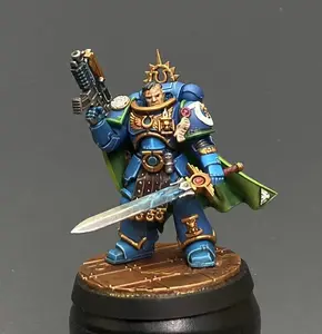 Ultramarines Captain Uriel Ventris Warhammer 40k Pro Painted Space Marines Miniatures Commission