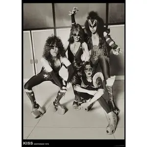 Kiss Amsterdam 1976 Poster