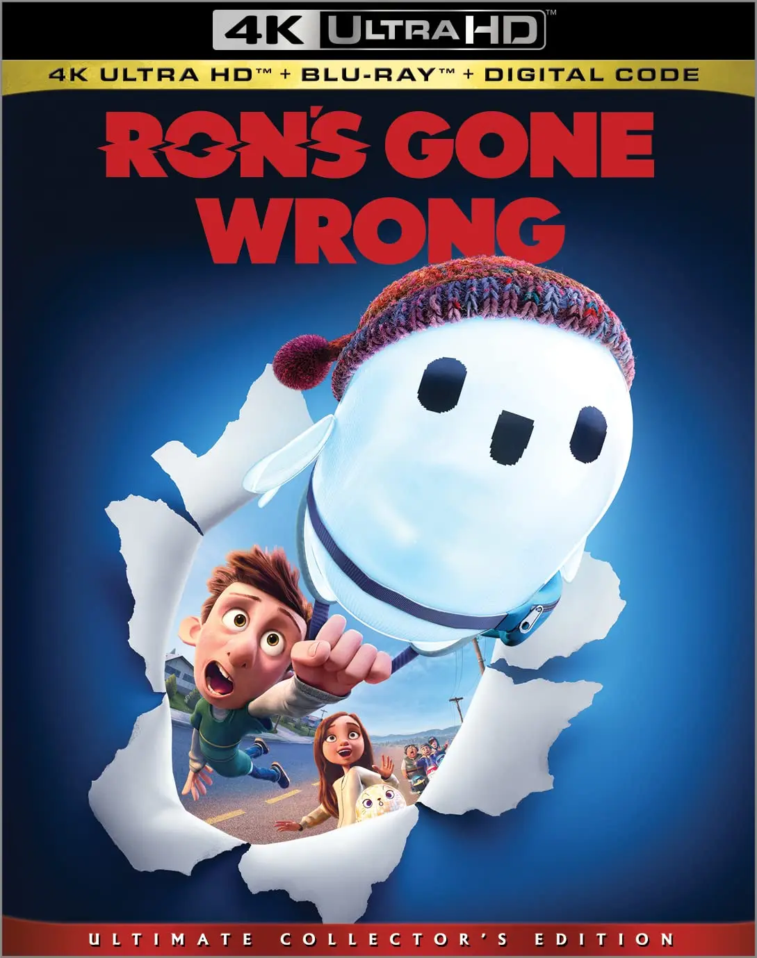 Disney Ron's Gone Wrong Blu-ray - Premium Collector's Edition
