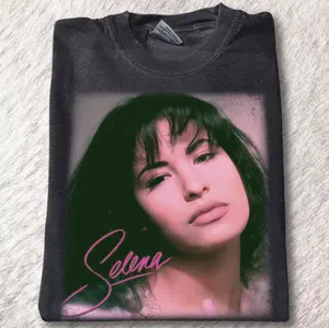 Selena Quintanilla Vintage 90's Graphic Unisex Shirt, Music Band T-Shirts, 90s Retro Shirt, Country Music Tees, Vintage Graphic Tee, Unisex Shirt Womenswear Menswear Top Streetwear Oufits, Gift For Men
