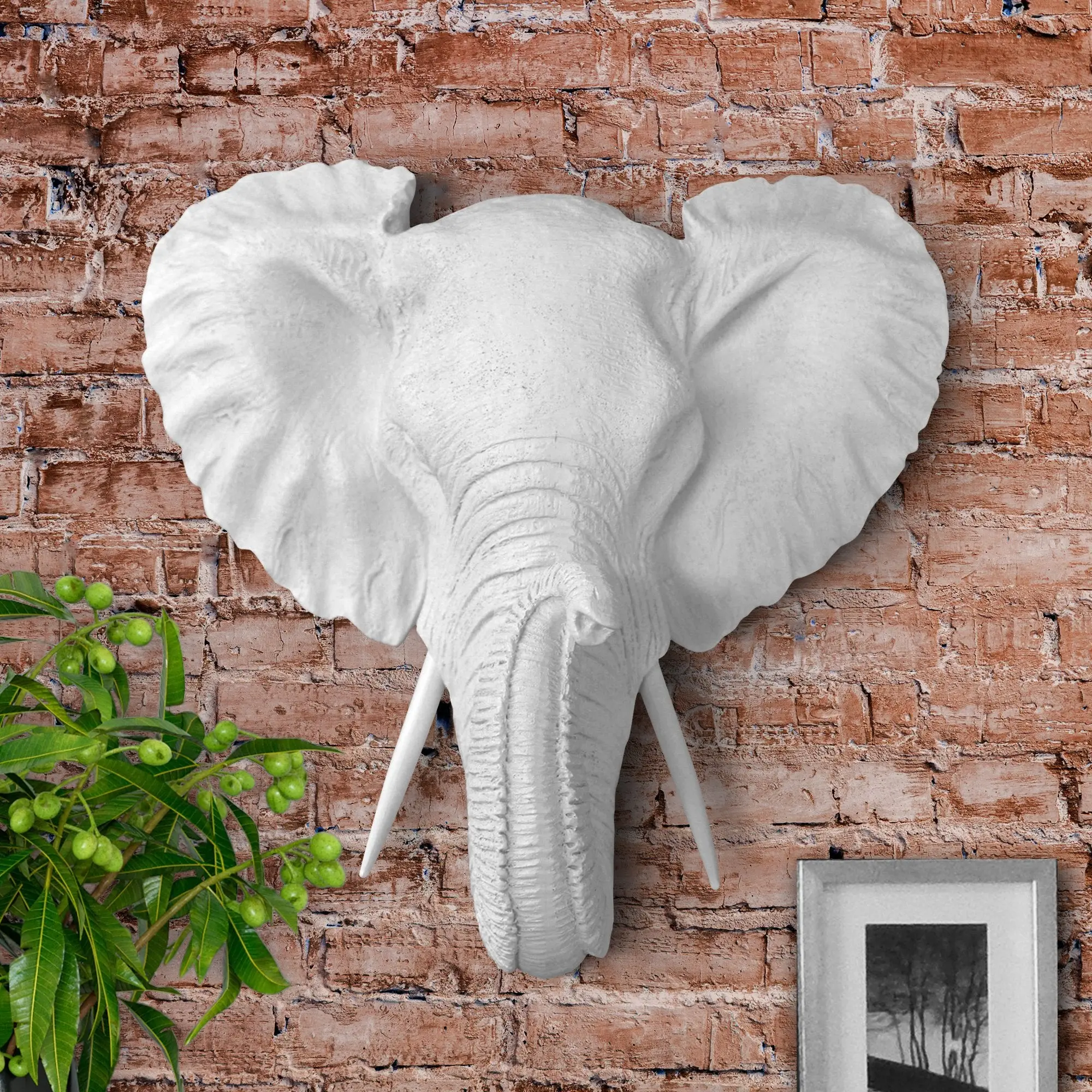 Mini White Elephant, 10"